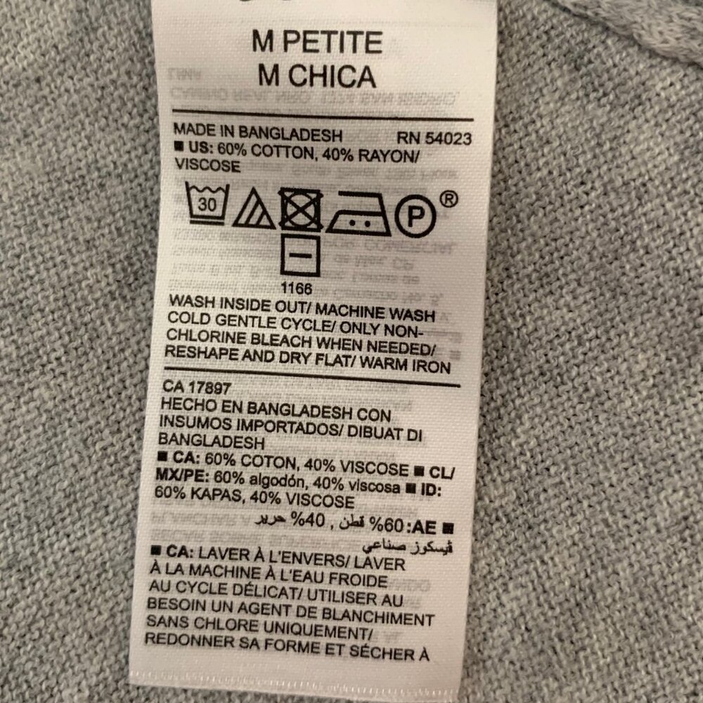 Old Navy Open Cardigan (Heather Grey) - Picture 5 of 6